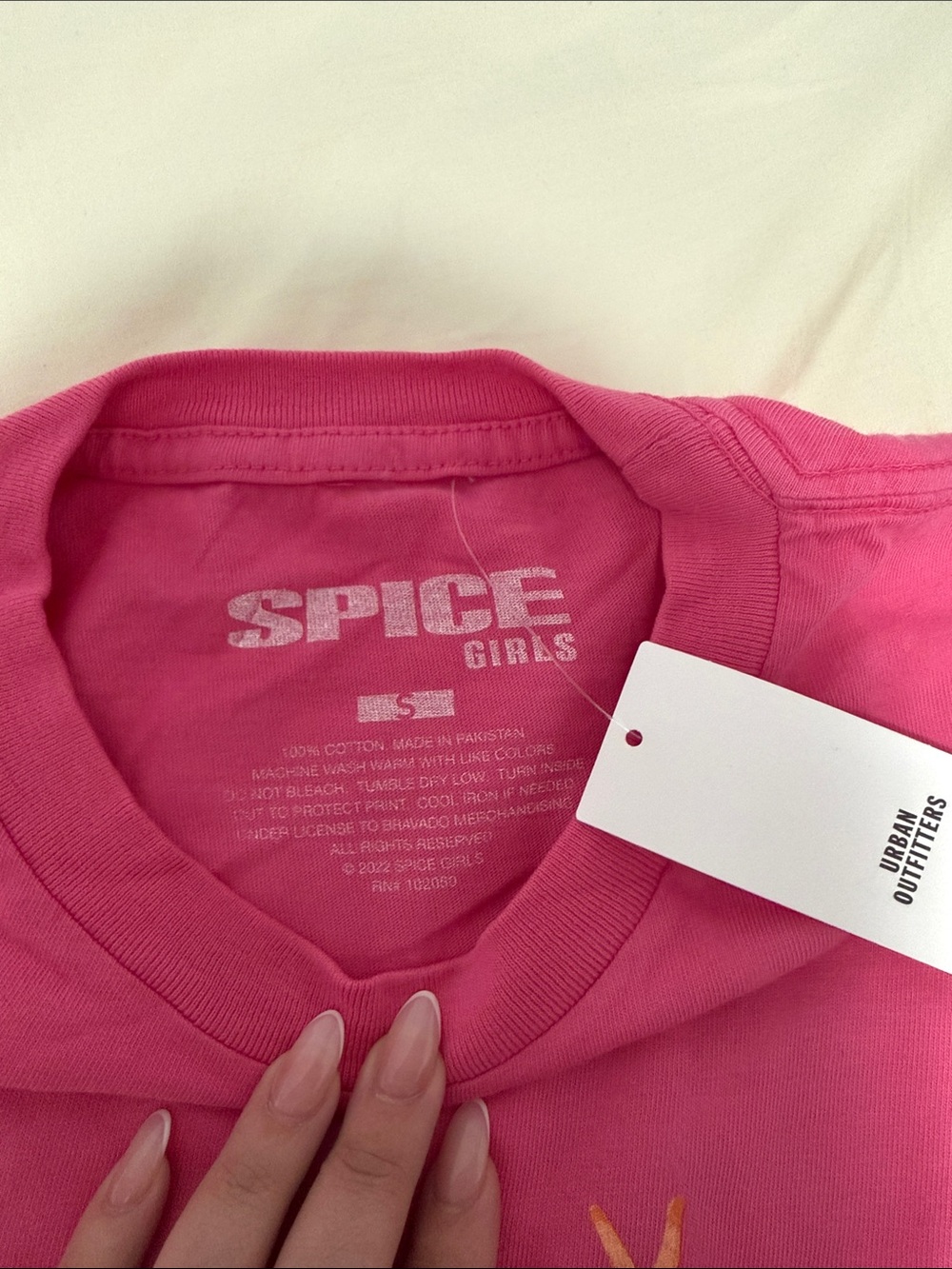 SPICE GIRLS Pink Graphic Tee From Urban Outfitters - Picture 2 of 5